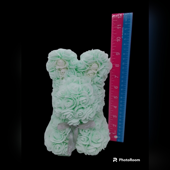 Always And Forever Faux Flower Bunny NIB - Picture 5 of 9